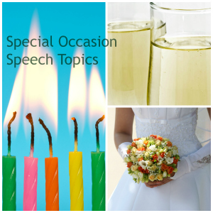 special occasion speech topics