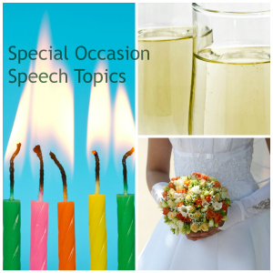 Special Occasion Speech Outline Example