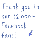 Thank you to our Facebook fans