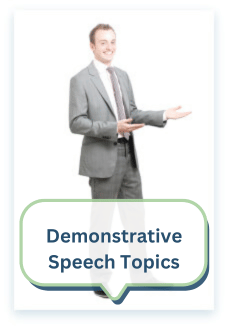 Demonstrative Speech Topics - grid