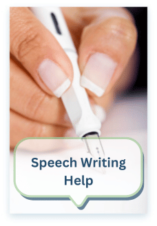 Speech Writing Help grid