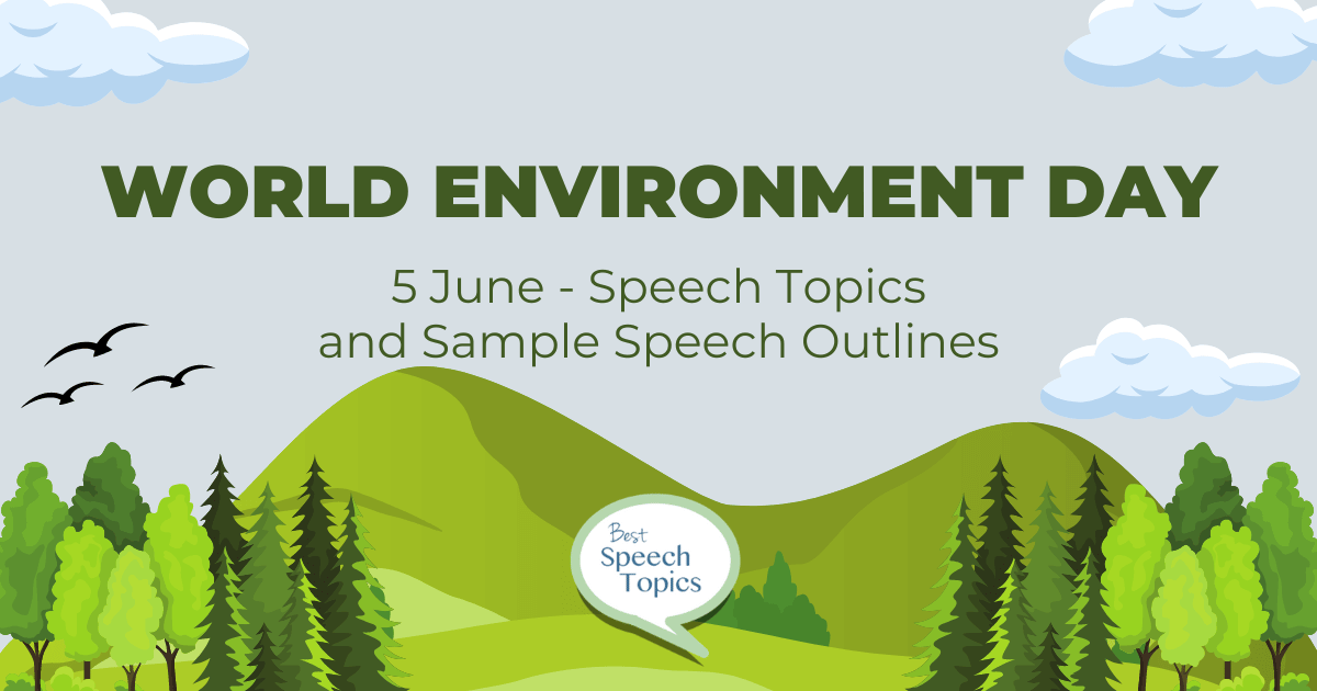 speech on environment topics
