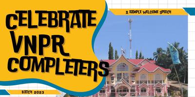 Tribute Welcome Speech to Grade 10 Completers