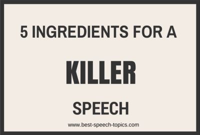 funny speech topic ideas