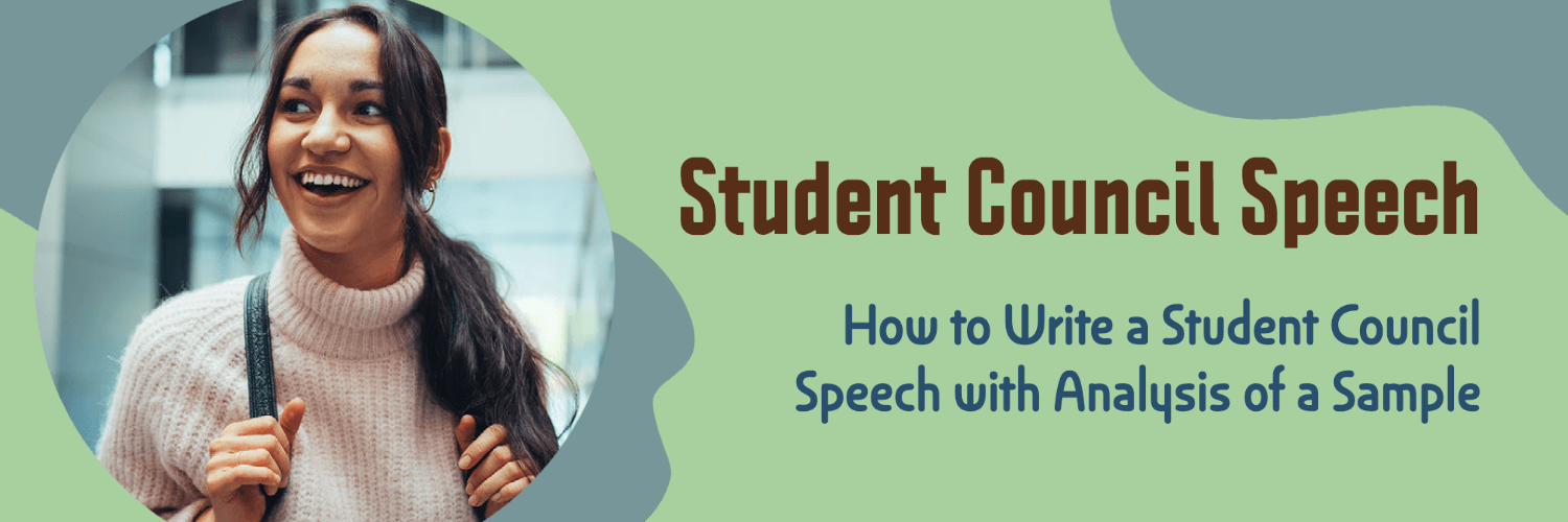 This sample student council speech was written by a visitor to this site, for her campaign to become council president. Use it to help you create your own speech. Succeed in your student council campaign speech and win a place in your high school or college governing body.