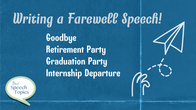 writing-a-farewell-speech